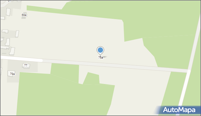 Grala-Dąbrowizna, Grala-Dąbrowizna, 75a, mapa Grala-Dąbrowizna