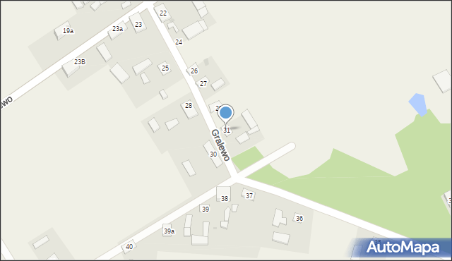 Gralewo, Gralewo, 31, mapa Gralewo