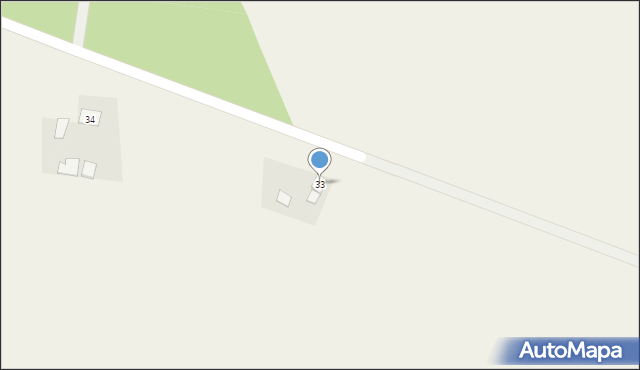 Gralewo, Gralewo, 33, mapa Gralewo