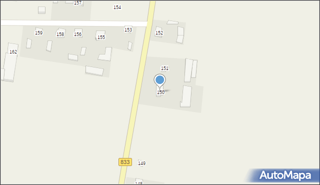 Granice, Granice, 150, mapa Granice