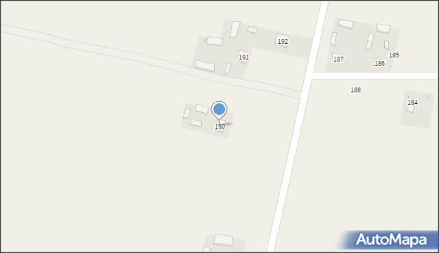 Granice, Granice, 190, mapa Granice