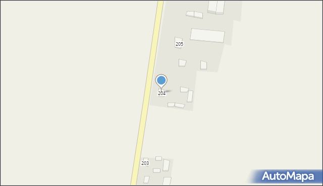 Granice, Granice, 204, mapa Granice