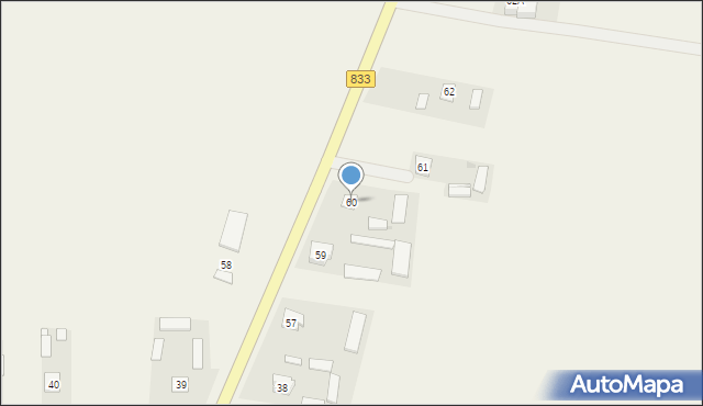 Granice, Granice, 60, mapa Granice