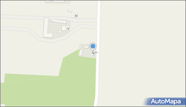 Granice, Granice, 78, mapa Granice