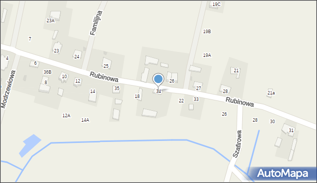 Granice, Granice, 34, mapa Granice