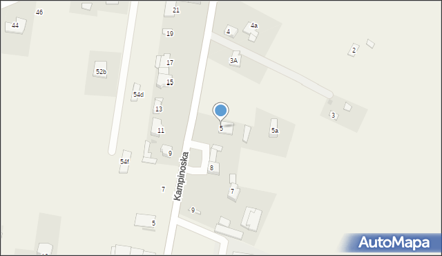 Granice, Granice, 5, mapa Granice