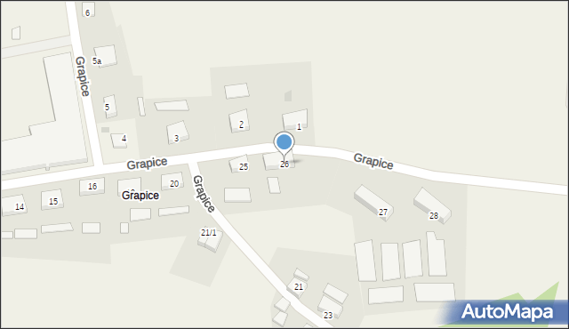 Grapice, Grapice, 26, mapa Grapice