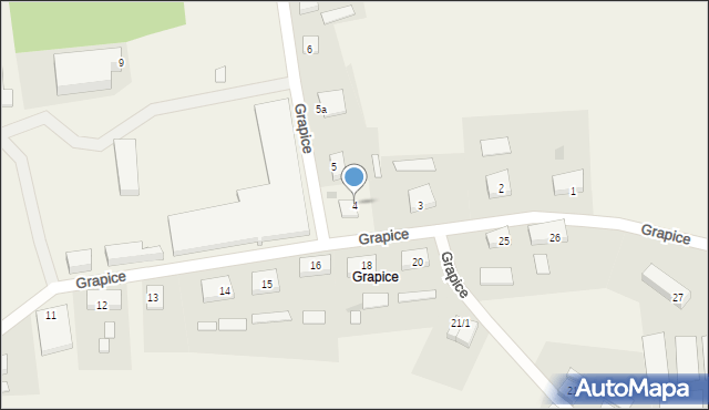 Grapice, Grapice, 4, mapa Grapice