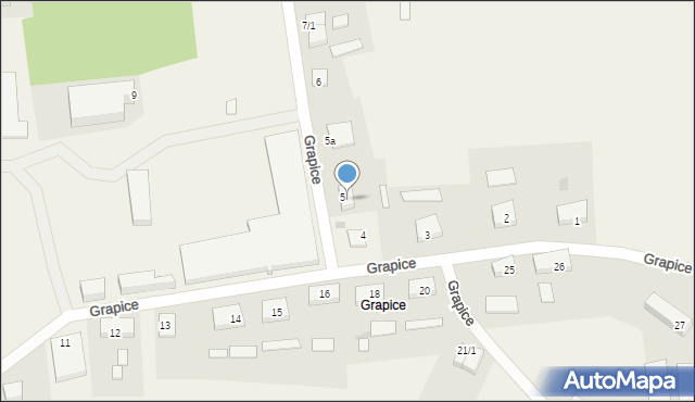 Grapice, Grapice, 5/2, mapa Grapice