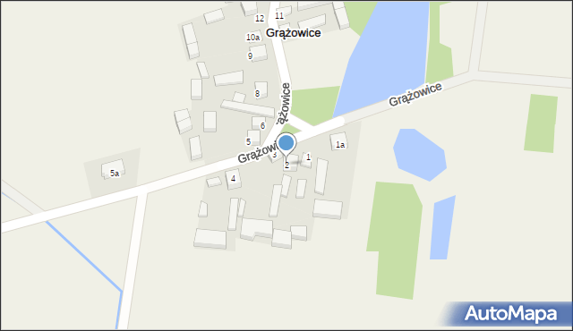 Grążowice, Grążowice, 2, mapa Grążowice