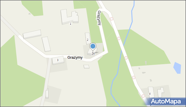 Grazymy, Grazymy, 2A, mapa Grazymy