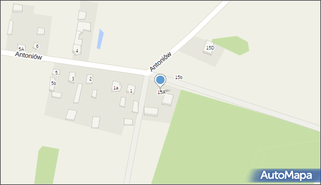 Grębenice, Grębenice, 15A, mapa Grębenice