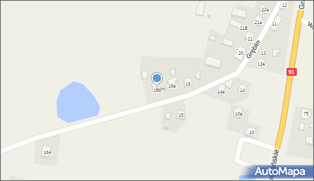 Gręblin, Gręblin, 19b, mapa Gręblin