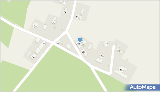 Gręboszów, Gręboszów, 26b, mapa Gręboszów