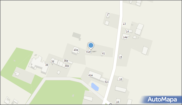 Gręboszów, Gręboszów, 41b, mapa Gręboszów