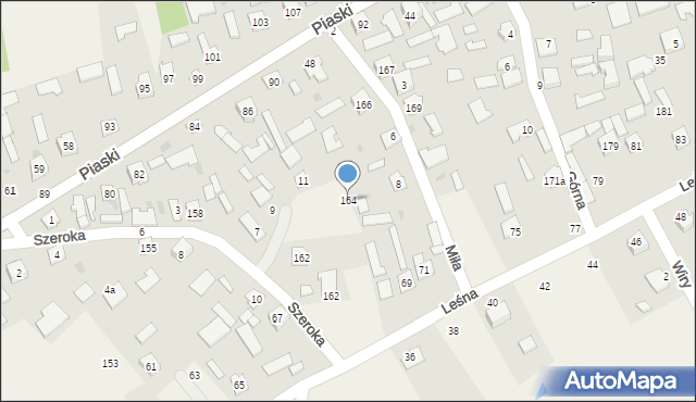 Grębów, Grębów, 164, mapa Grębów