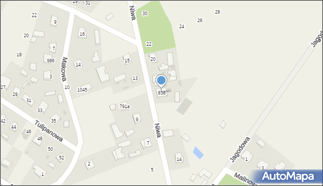 Grębów, Grębów, 838, mapa Grębów