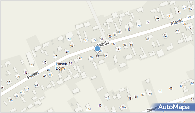Grębów, Grębów, 88, mapa Grębów