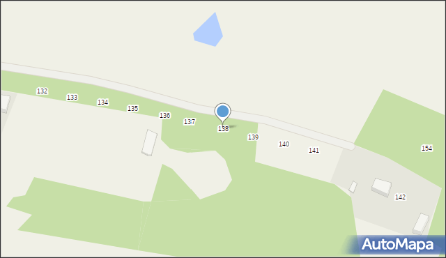 Grębowo, Grębowo, 138, mapa Grębowo