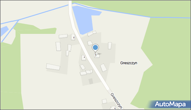 Greszczyn, Greszczyn, 3, mapa Greszczyn