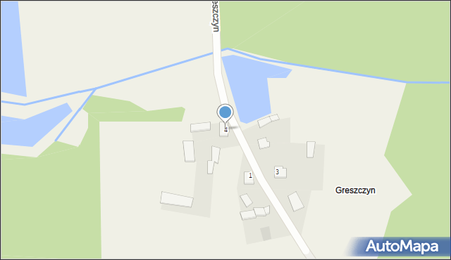 Greszczyn, Greszczyn, 4, mapa Greszczyn