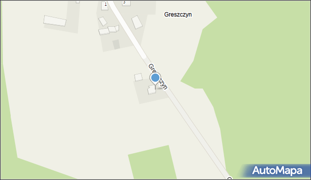 Greszczyn, Greszczyn, 5, mapa Greszczyn