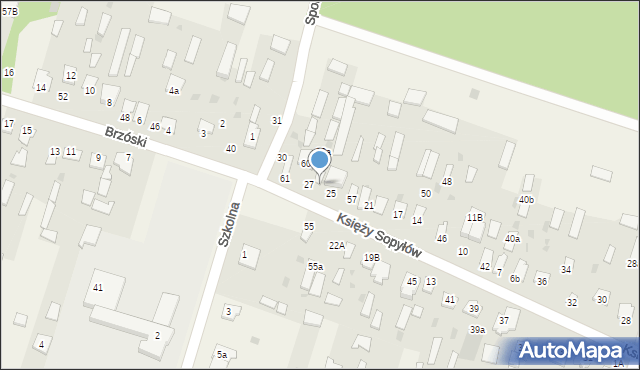 Gręzówka, Gręzówka, 26, mapa Gręzówka