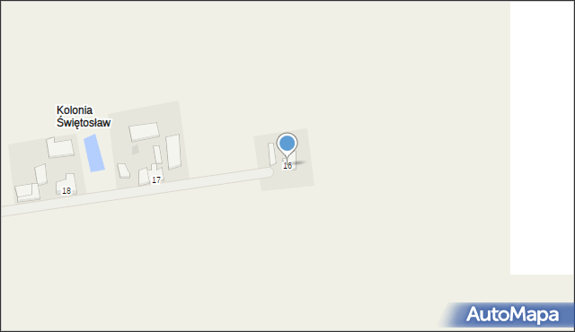 Gróbce, Gróbce, 16, mapa Gróbce