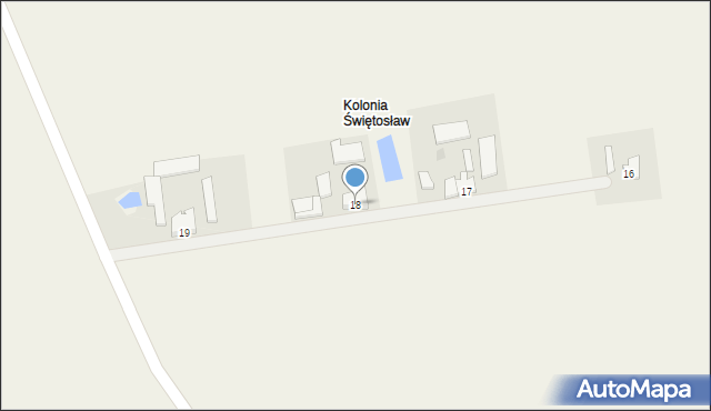 Gróbce, Gróbce, 18, mapa Gróbce