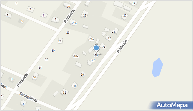 Grobelno, Grobelno, 26, mapa Grobelno