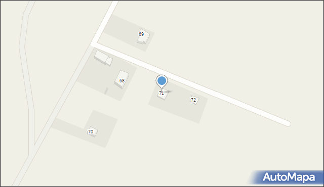 Grobelno, Grobelno, 71, mapa Grobelno