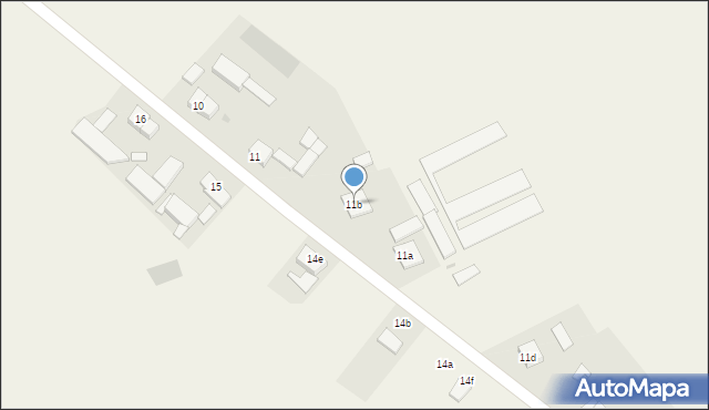 Grobia, Grobia, 11b, mapa Grobia