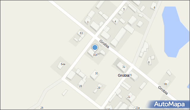 Grobia, Grobia, 31b, mapa Grobia