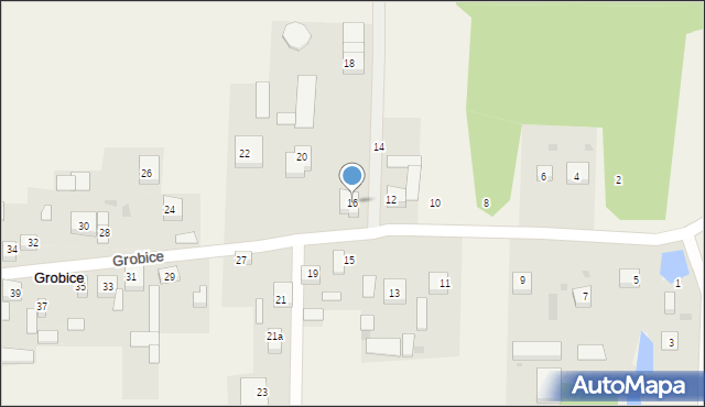 Grobice, Grobice, 16, mapa Grobice
