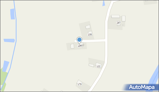 Grobla, Grobla, 125, mapa Grobla