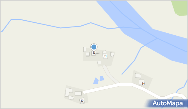 Grobla, Grobla, 33a, mapa Grobla