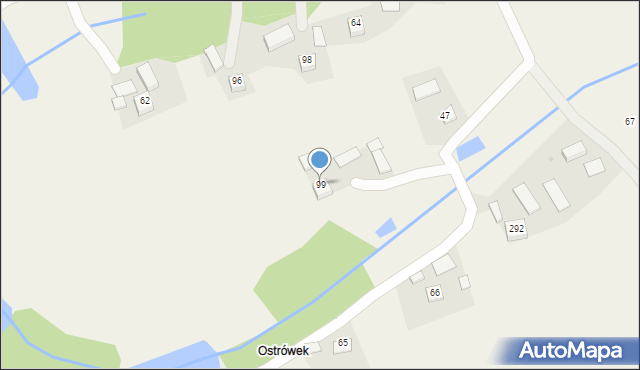 Grobla, Grobla, 99, mapa Grobla