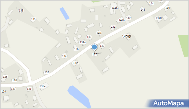 Groble, Groble, 137, mapa Groble