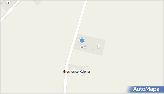 Grochocice, Grochocice, 30, mapa Grochocice