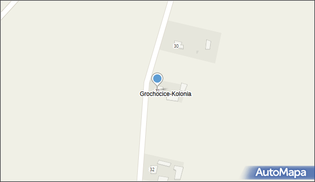 Grochocice, Grochocice, 31, mapa Grochocice