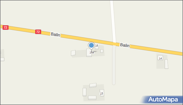 Grocholice, Grocholice, 16a, mapa Grocholice