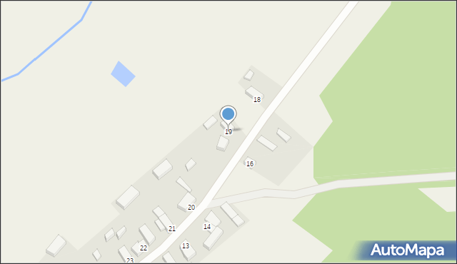 Grochów, Grochów, 19, mapa Grochów
