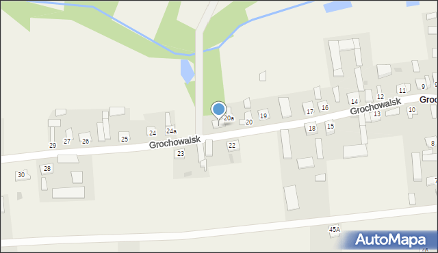 Grochowalsk, Grochowalsk, 21, mapa Grochowalsk