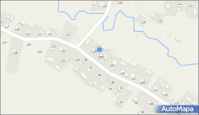 Grochowce, Grochowce, 126, mapa Grochowce