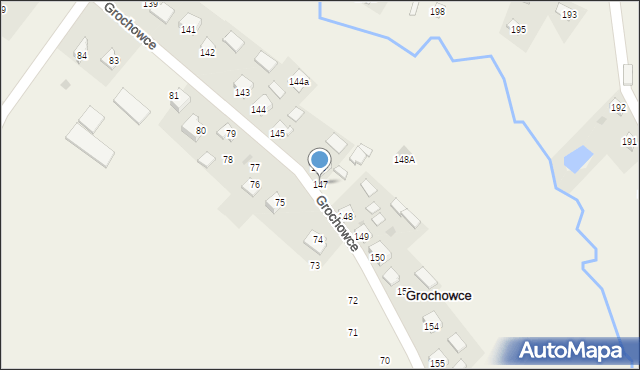 Grochowce, Grochowce, 147, mapa Grochowce