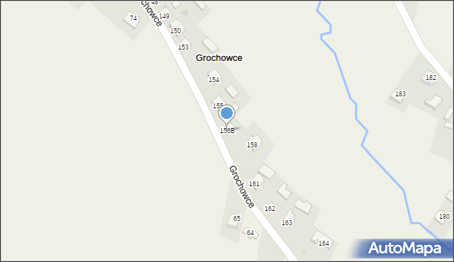Grochowce, Grochowce, 156B, mapa Grochowce