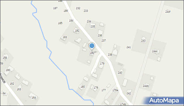 Grochowce, Grochowce, 181, mapa Grochowce