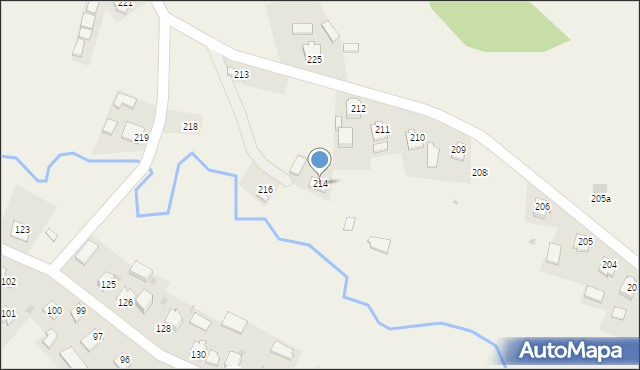 Grochowce, Grochowce, 214, mapa Grochowce