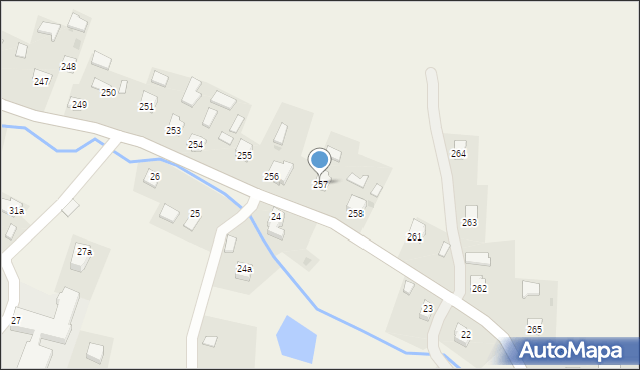 Grochowce, Grochowce, 257, mapa Grochowce