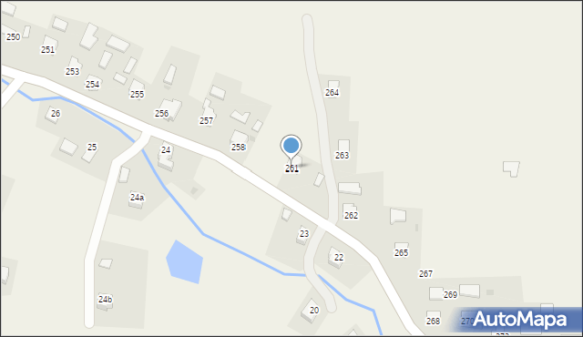 Grochowce, Grochowce, 261, mapa Grochowce